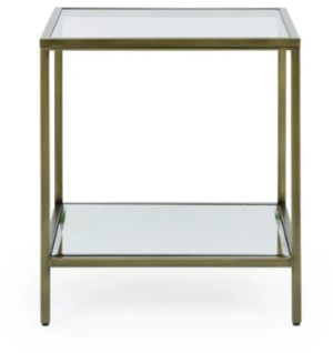Metal/Glass Side Table